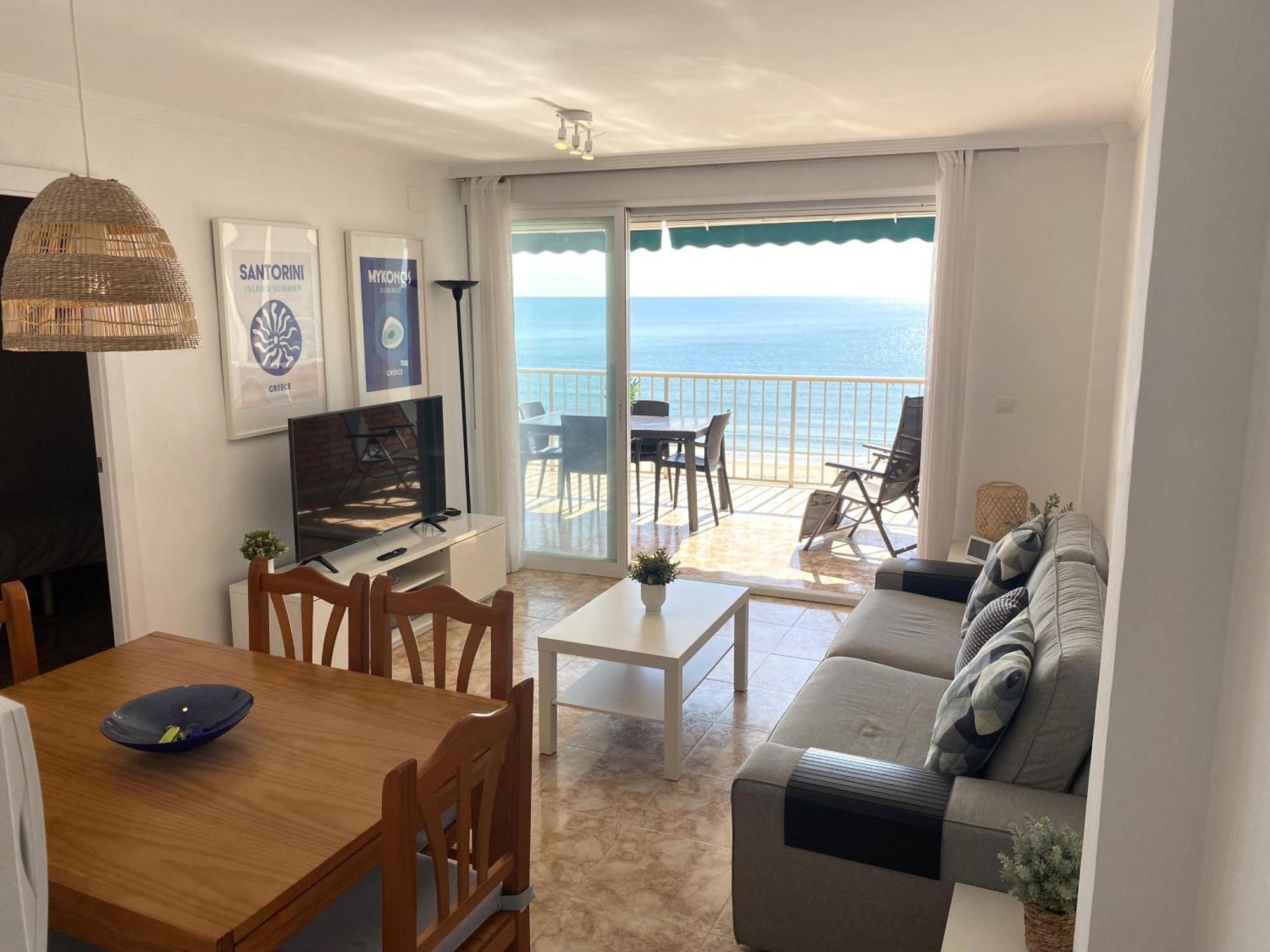 Beachfront And Renovated Apartment Cullera Eksteriør bilde